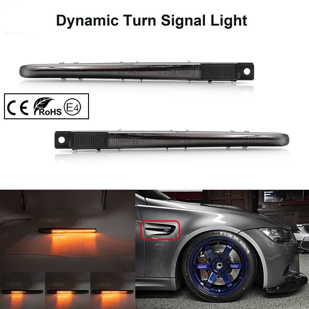 LED SIJALICE, BOCNI DYNAMIC MIGAVCI - BMW - BLACK 170178LG Beograd Zemun